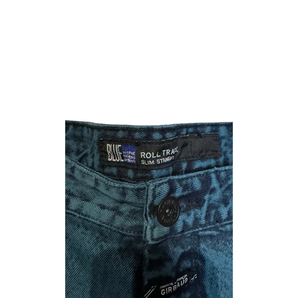 Sean John Mens Jeans Vintage Y2K Streetwear Hip Hop Straight Fit Classic Blue 40